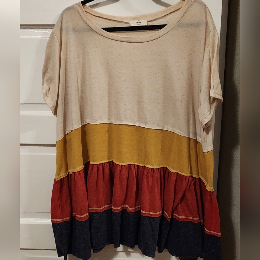 Colorblock Women's Top